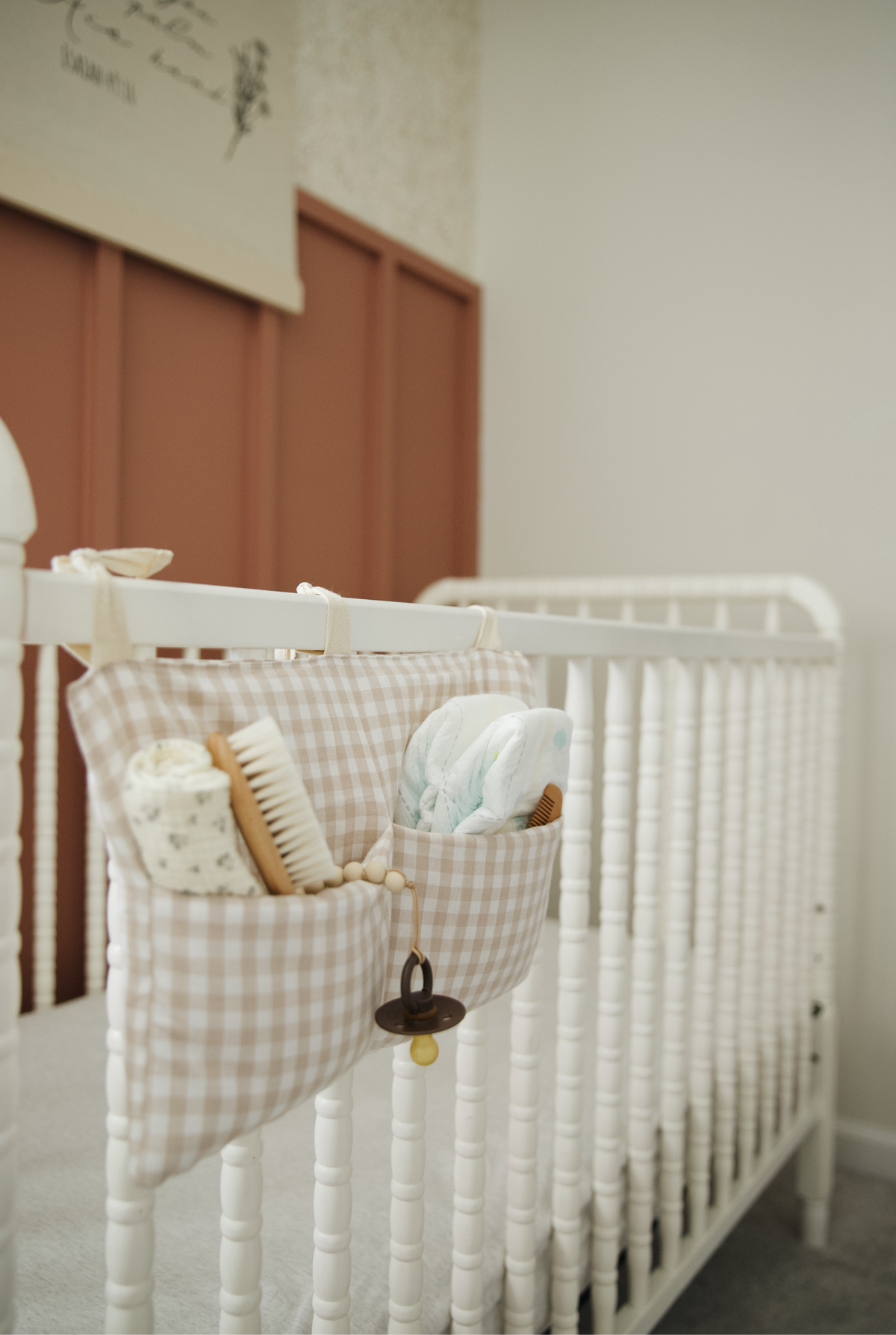 Haven Cotton Nursery Diaper Caddy