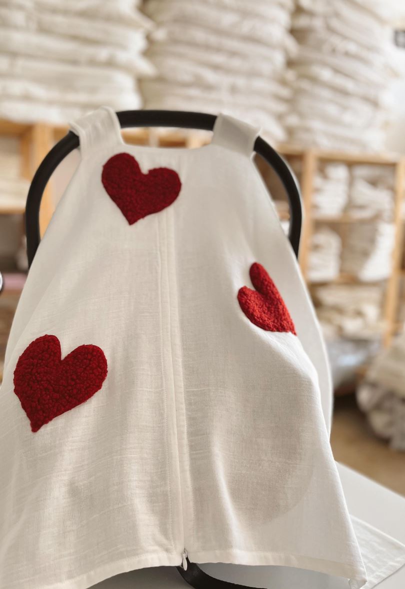 Muslin Car Seat Canopy