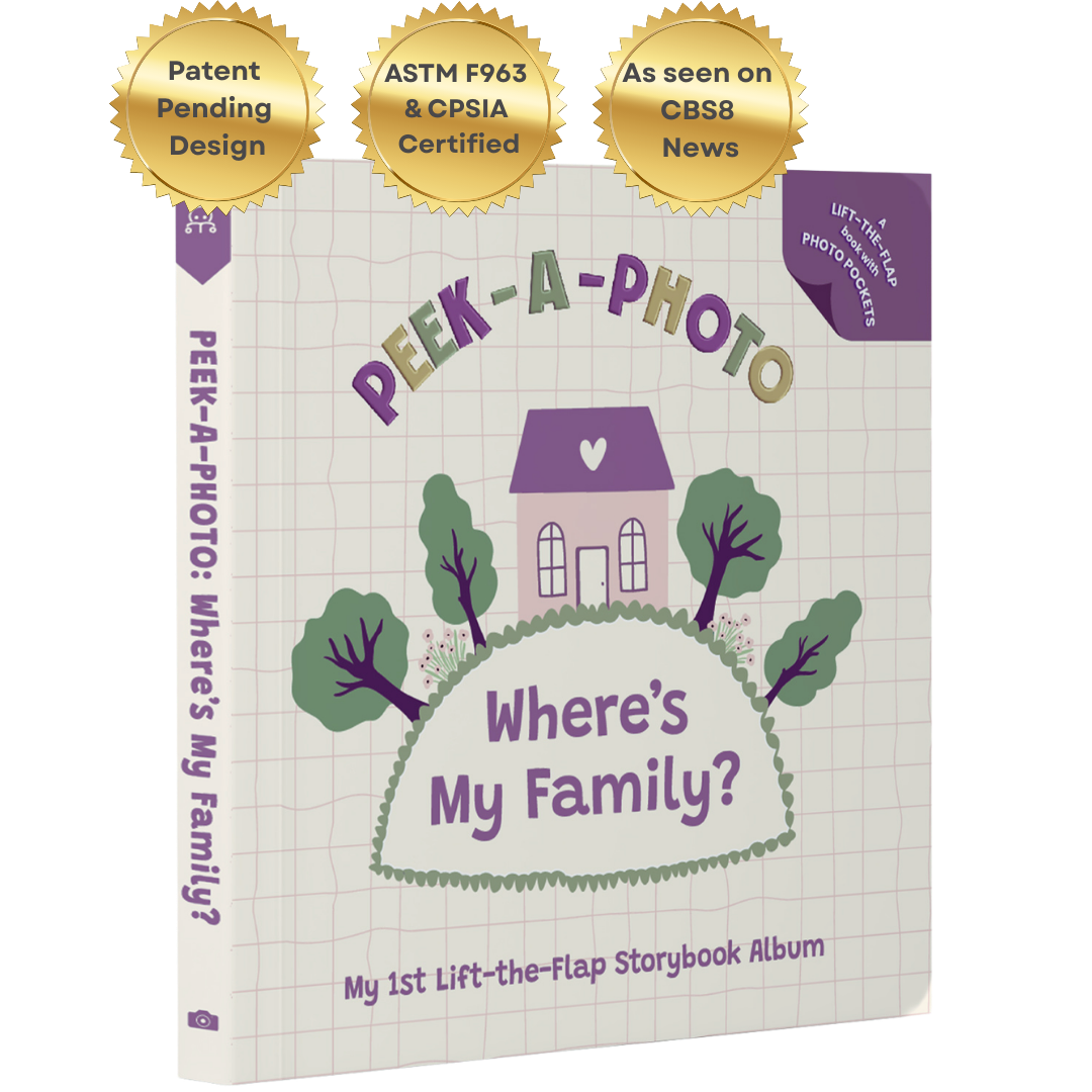 Peek-A-Photo: Where’s My Family? Photo Book