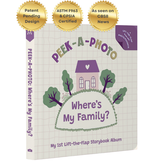 Peek-A-Photo: Where’s My Family? Photo Book