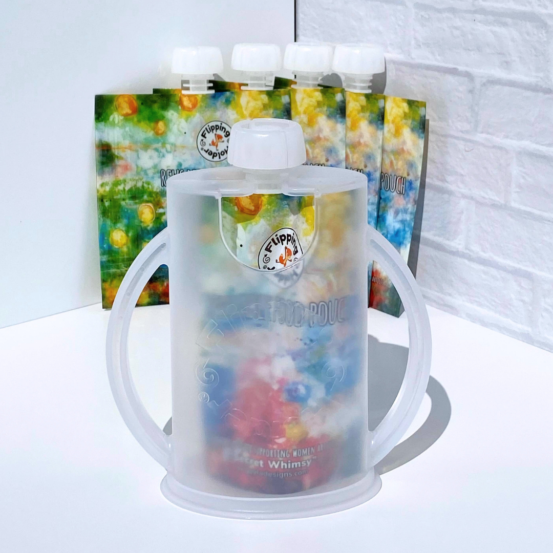 Baby Feeding Gift Bundle – Holders, Pouches & Tote