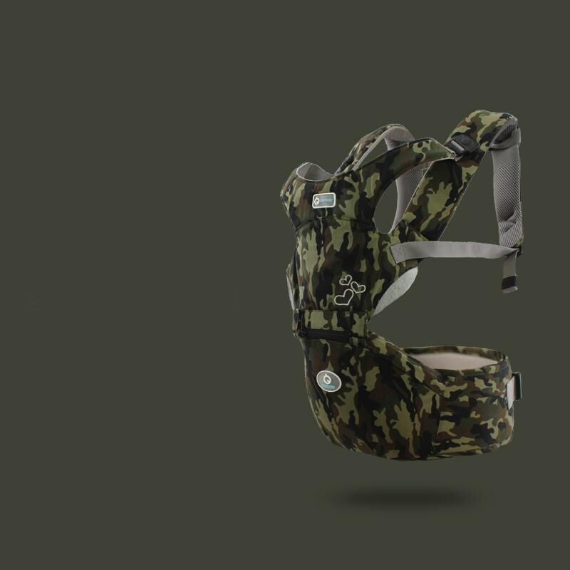 Multifunctional Baby Carrier with Hip Seat