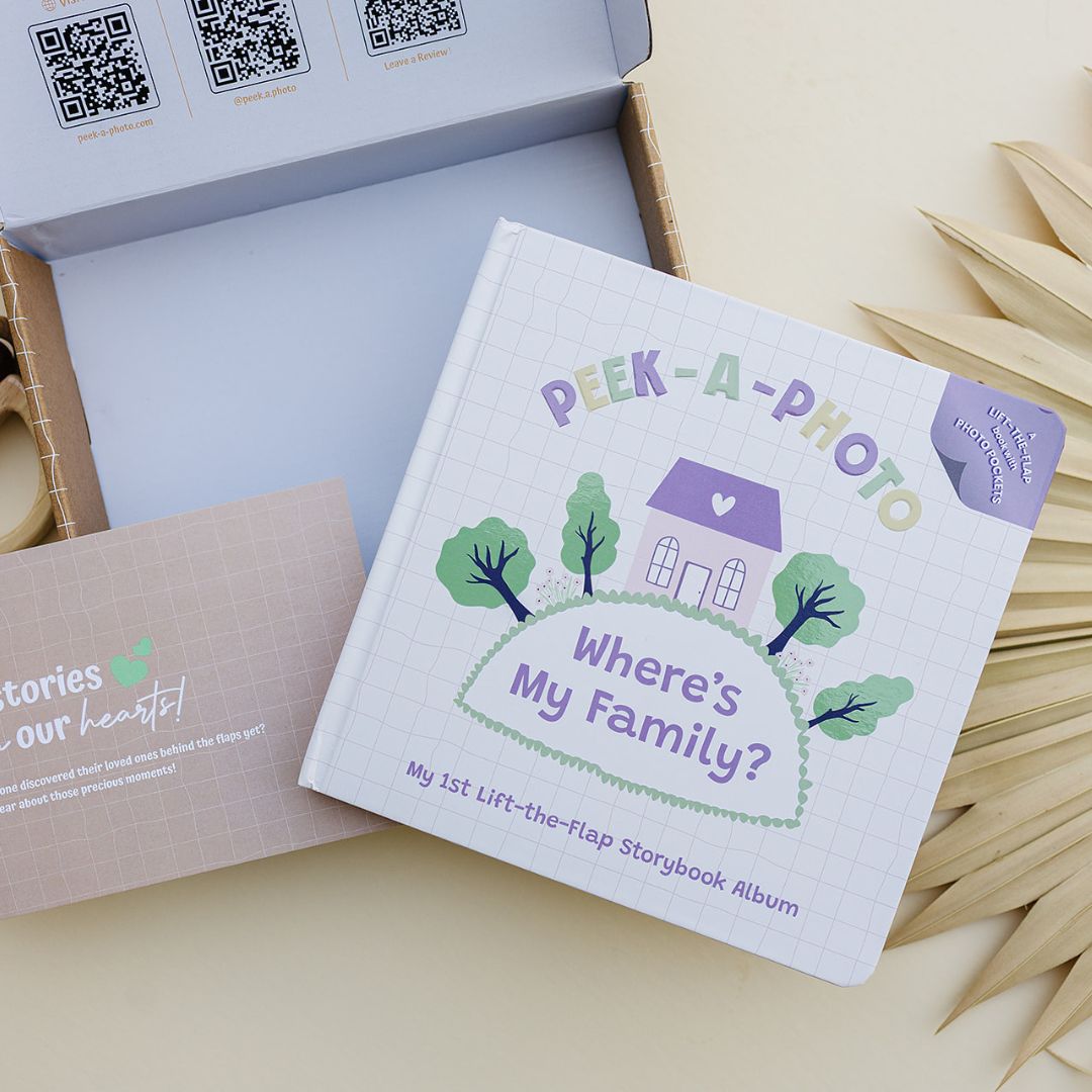 Peek-A-Photo: Where’s My Family? Photo Book