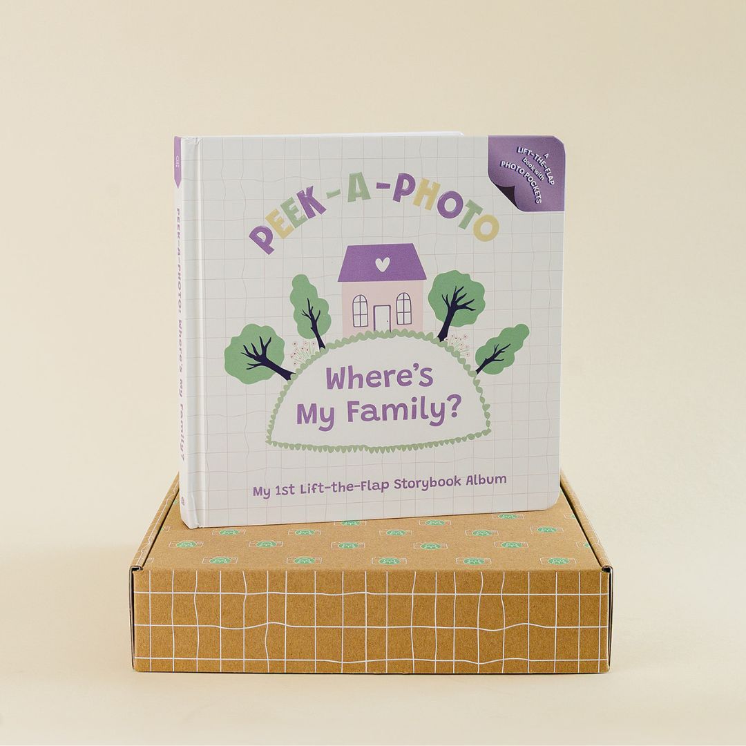 Peek-A-Photo: Where’s My Family? Photo Book