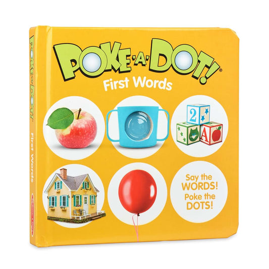 Melissa & Doug Poke-a-Dot: First Words Board Book