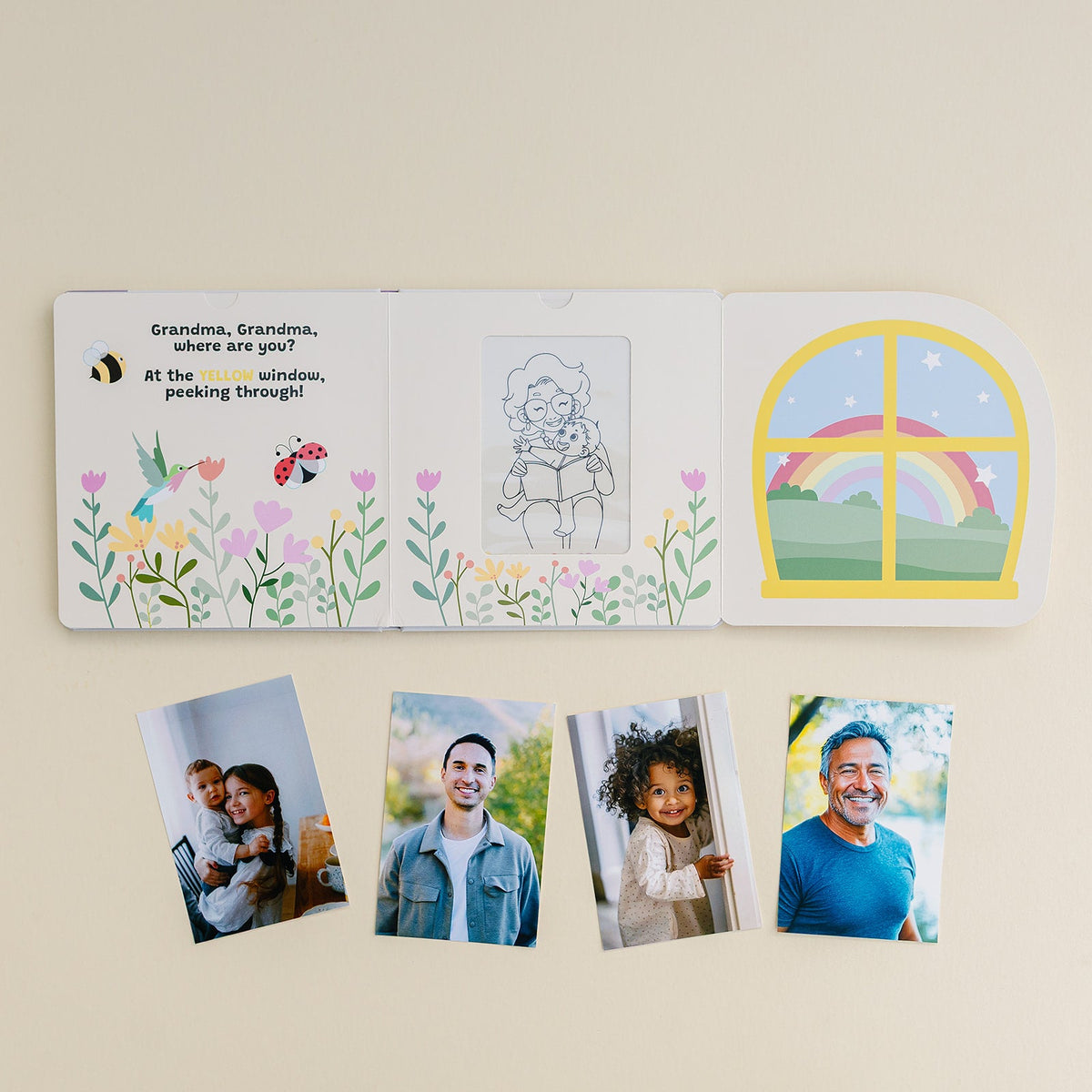Peek-A-Photo: Where’s My Family? Photo Book