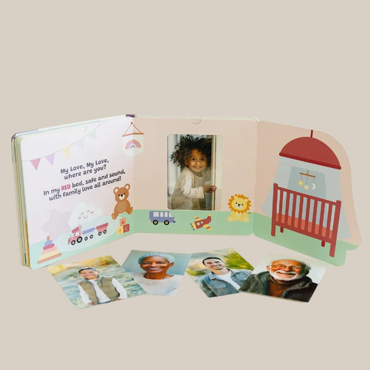 Peek-A-Photo: Where’s My Family? Photo Book