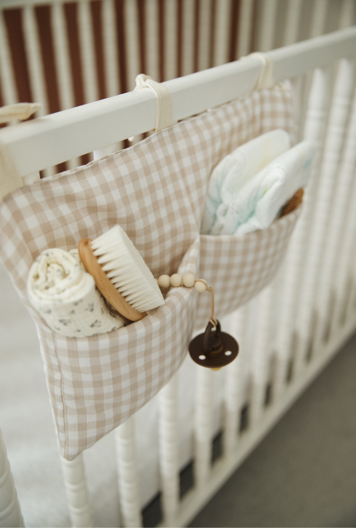 Haven Cotton Nursery Diaper Caddy