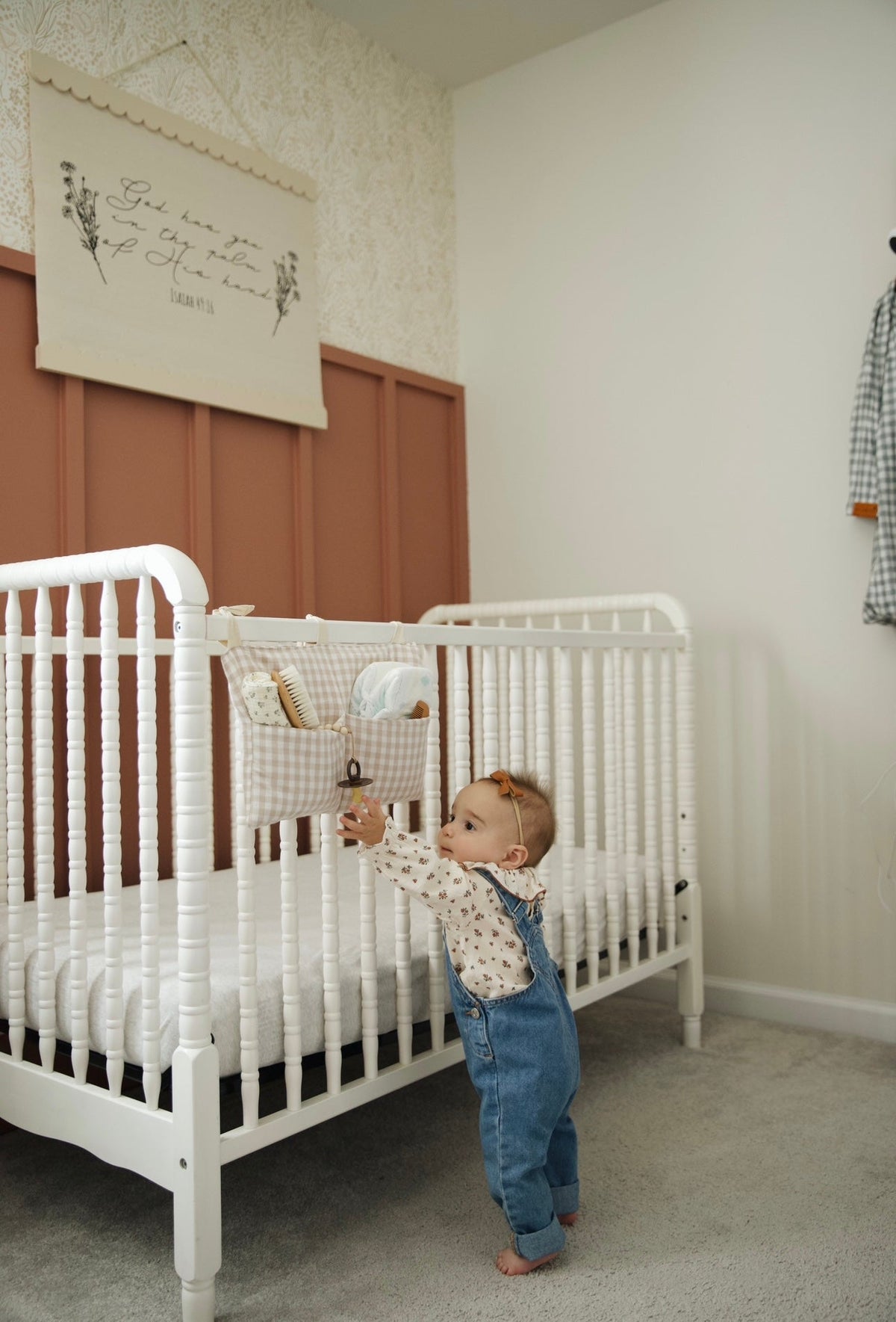 Haven Cotton Nursery Diaper Caddy