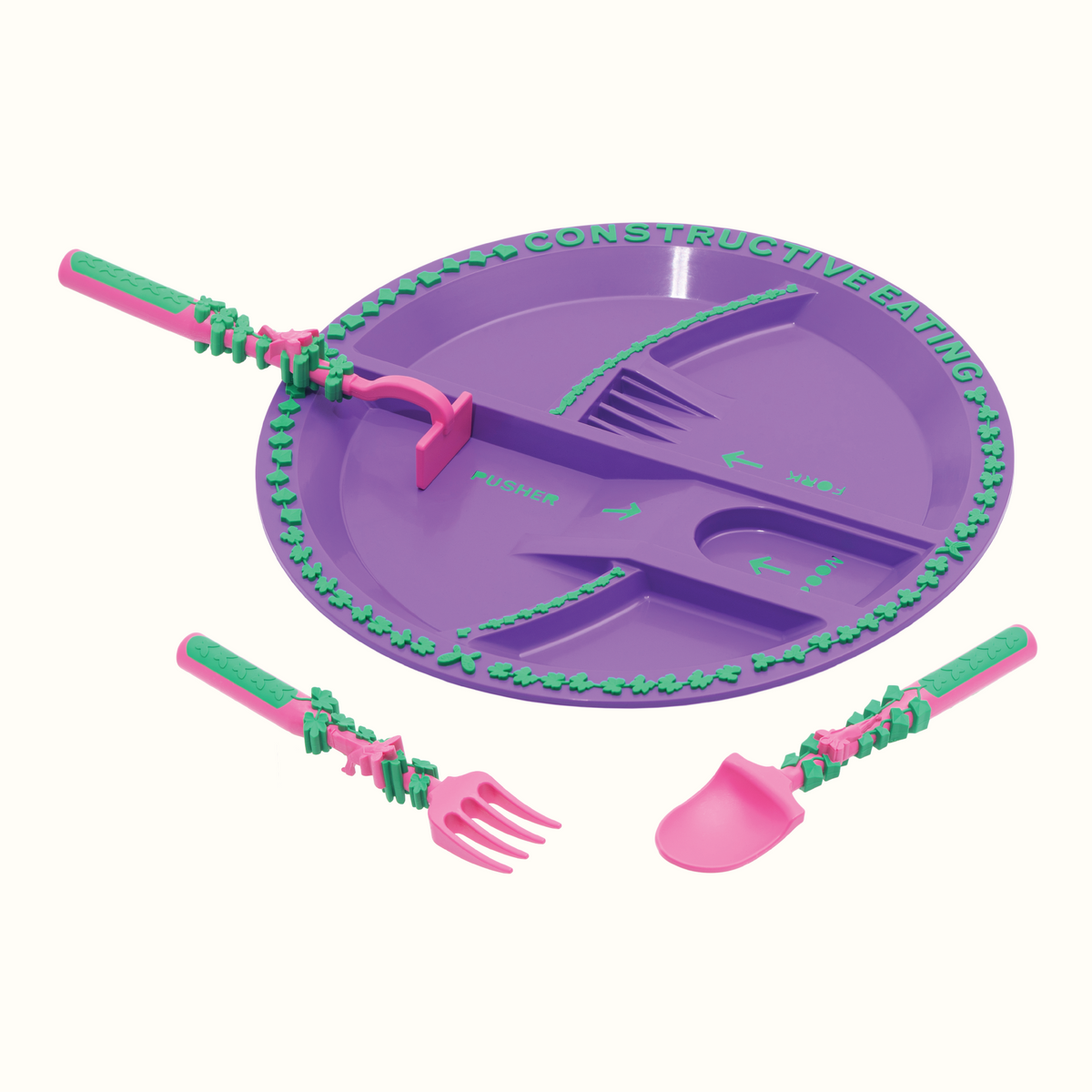 Baby & Toddler Utensil & Plate Combo