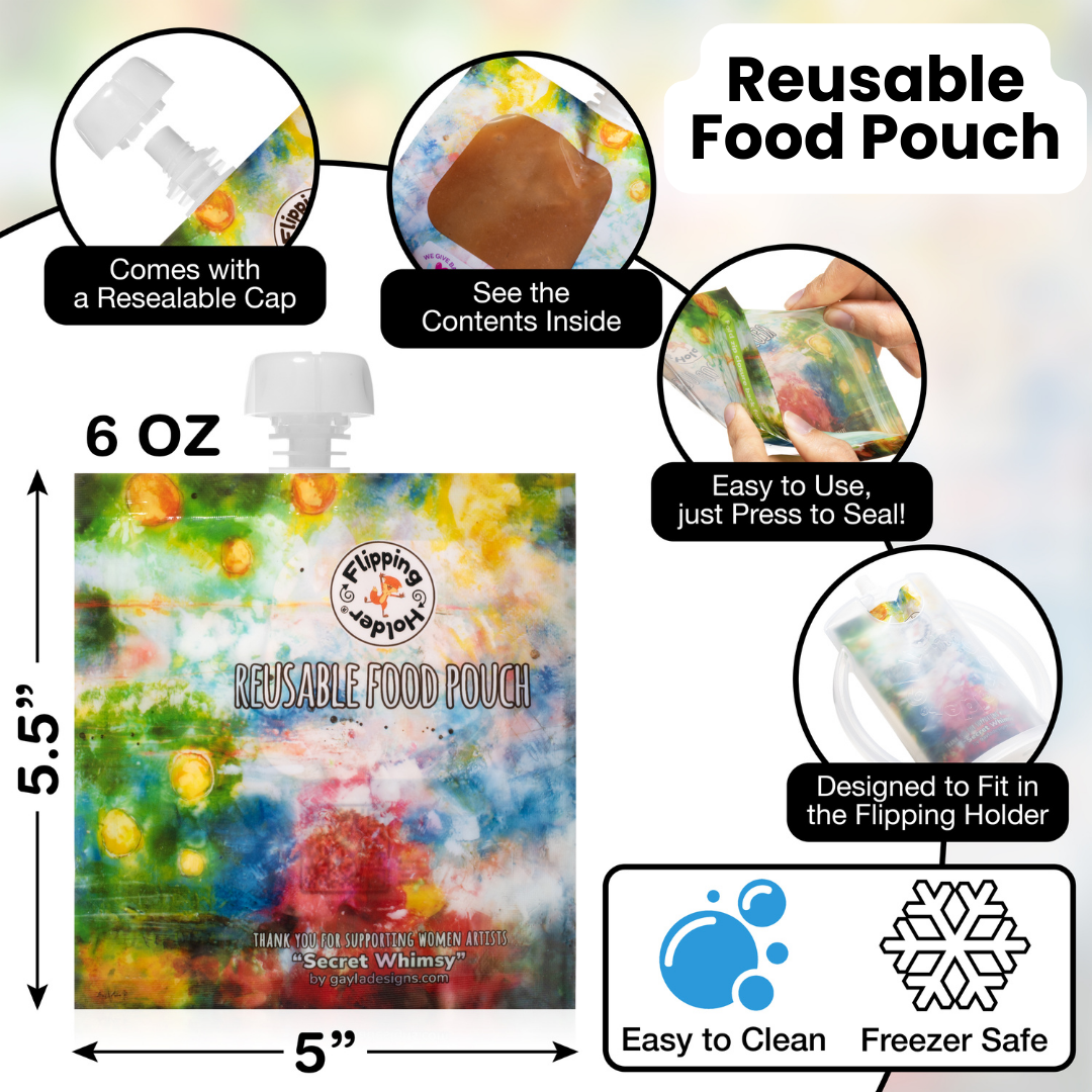 Baby Feeding Gift Bundle – Holders, Pouches & Tote