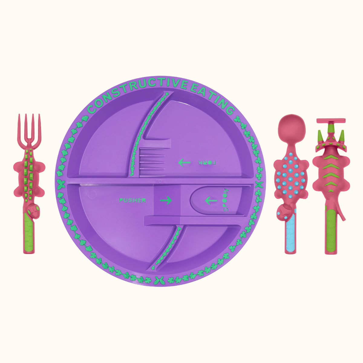 Baby & Toddler Utensil & Plate Combo