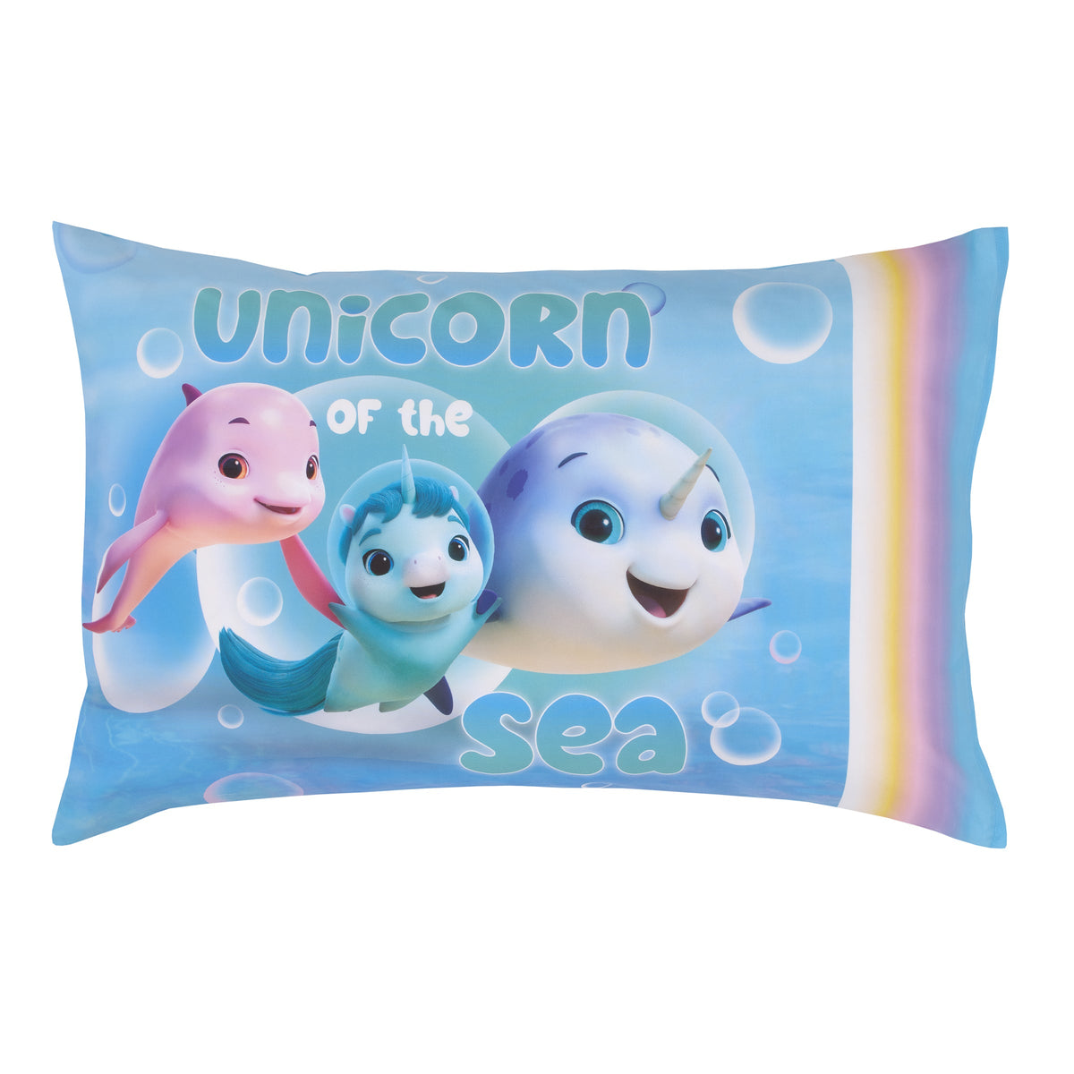 Not Quite Narwhal Make a Splash 4-Piece Toddler Bed Set