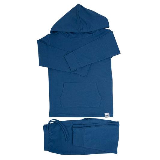 Captain Blue Hooded Jogger Set