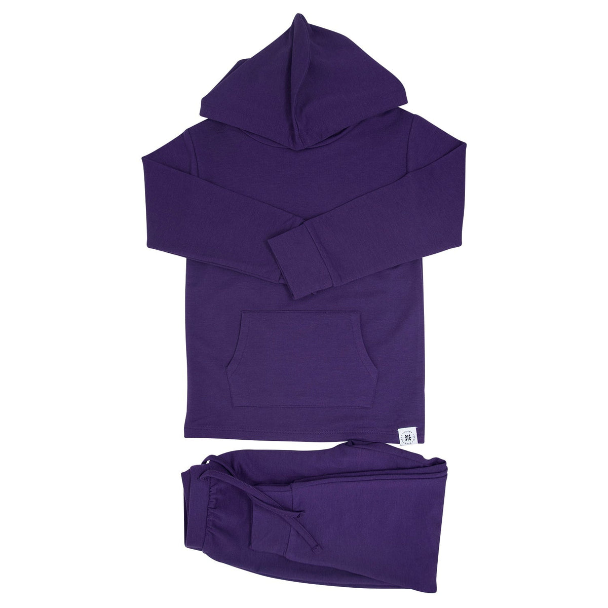 Royal Grape Hooded Jogger Set