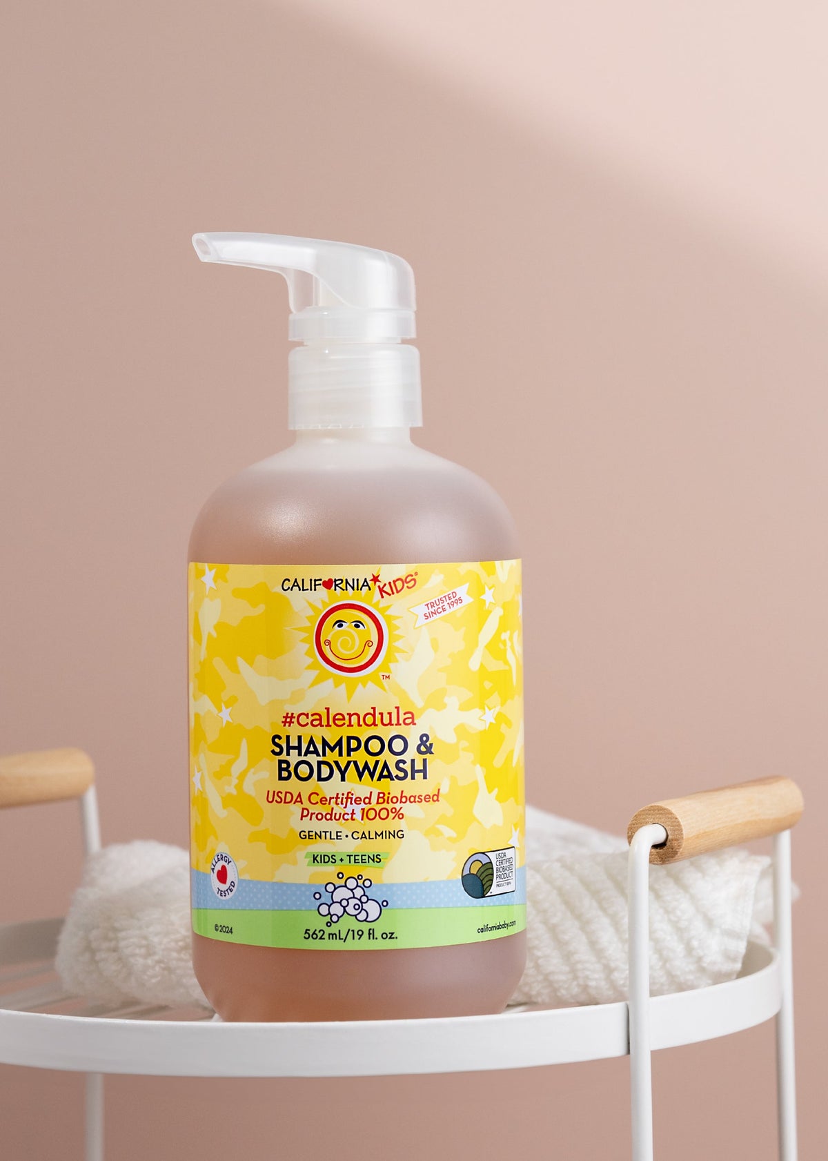 California Baby Kids Calendula Shampoo & Conditioner Bundle