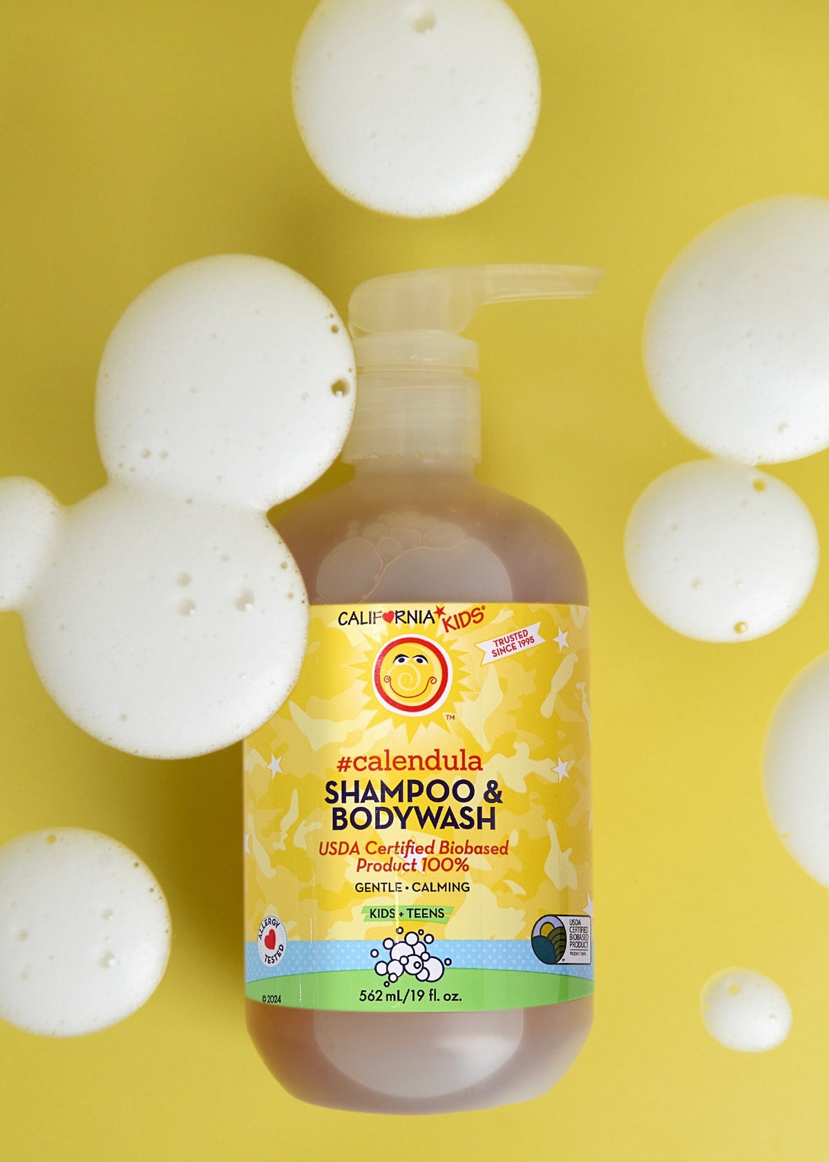 California Baby Kids Calendula Shampoo & Conditioner Bundle