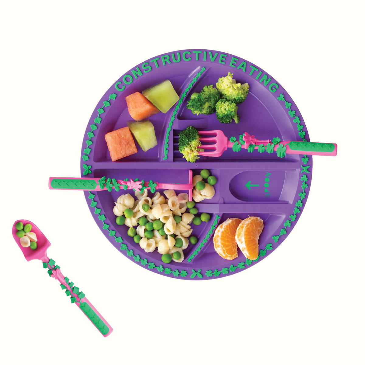 Baby & Toddler Utensil & Plate Combo
