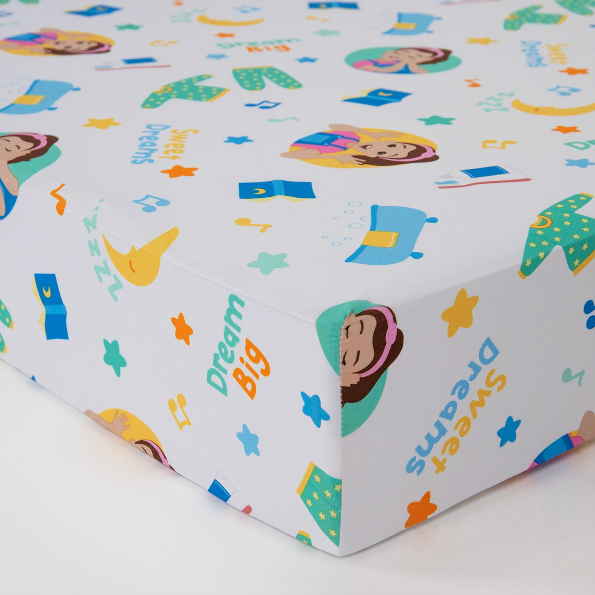 Ms. Rachel Fitted Toddler Sheets, 2-Pack