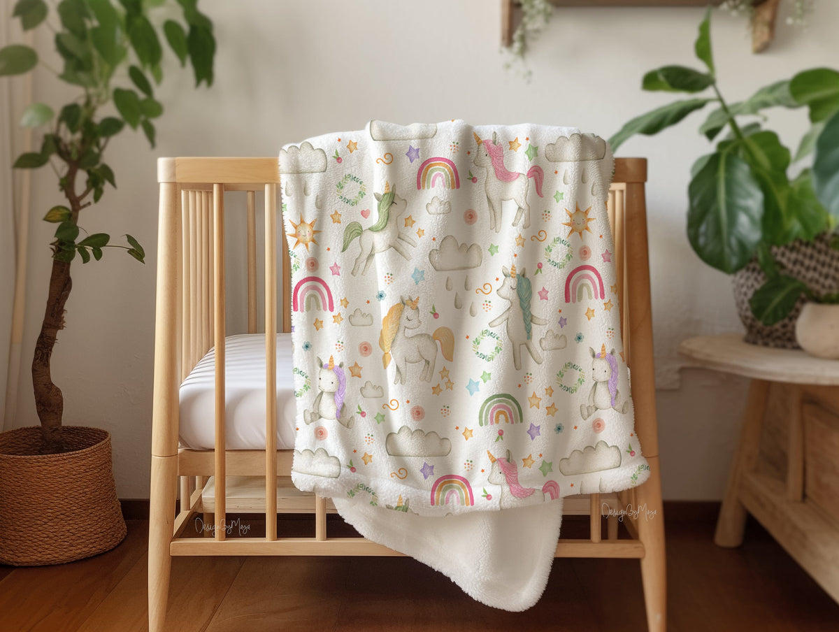 Vintage Animals Alphabet Blanket