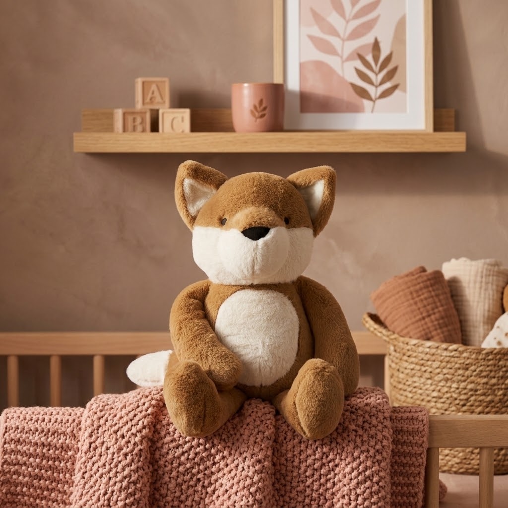 Ever & Ever Brown Fox Super Soft Plush Stuffed Animal