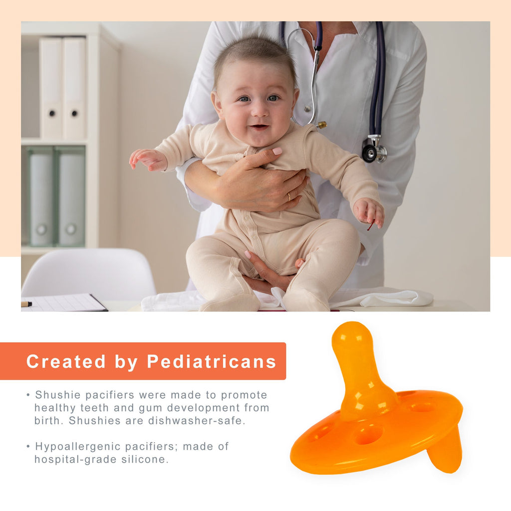 Firefly Portable Baby Sound Machine + Shushie Pacifier 2-Pack Bundle