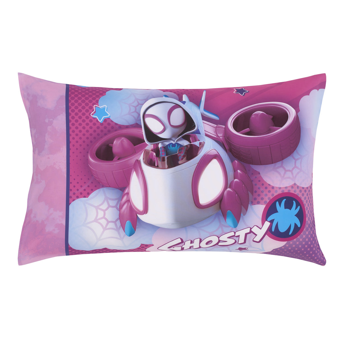 Marvel Ghost-Spider Go Ghosty 4-Piece Toddler Bed Set