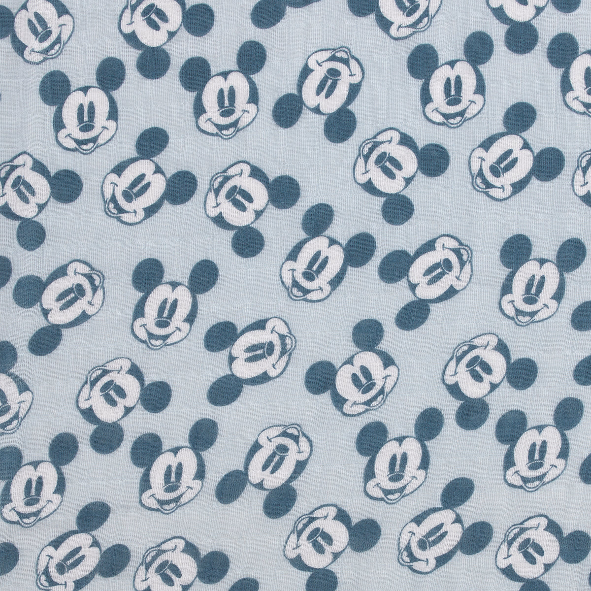 Disney Mickey Mouse Cotton Muslin Swaddle Blankets, 3-Pack
