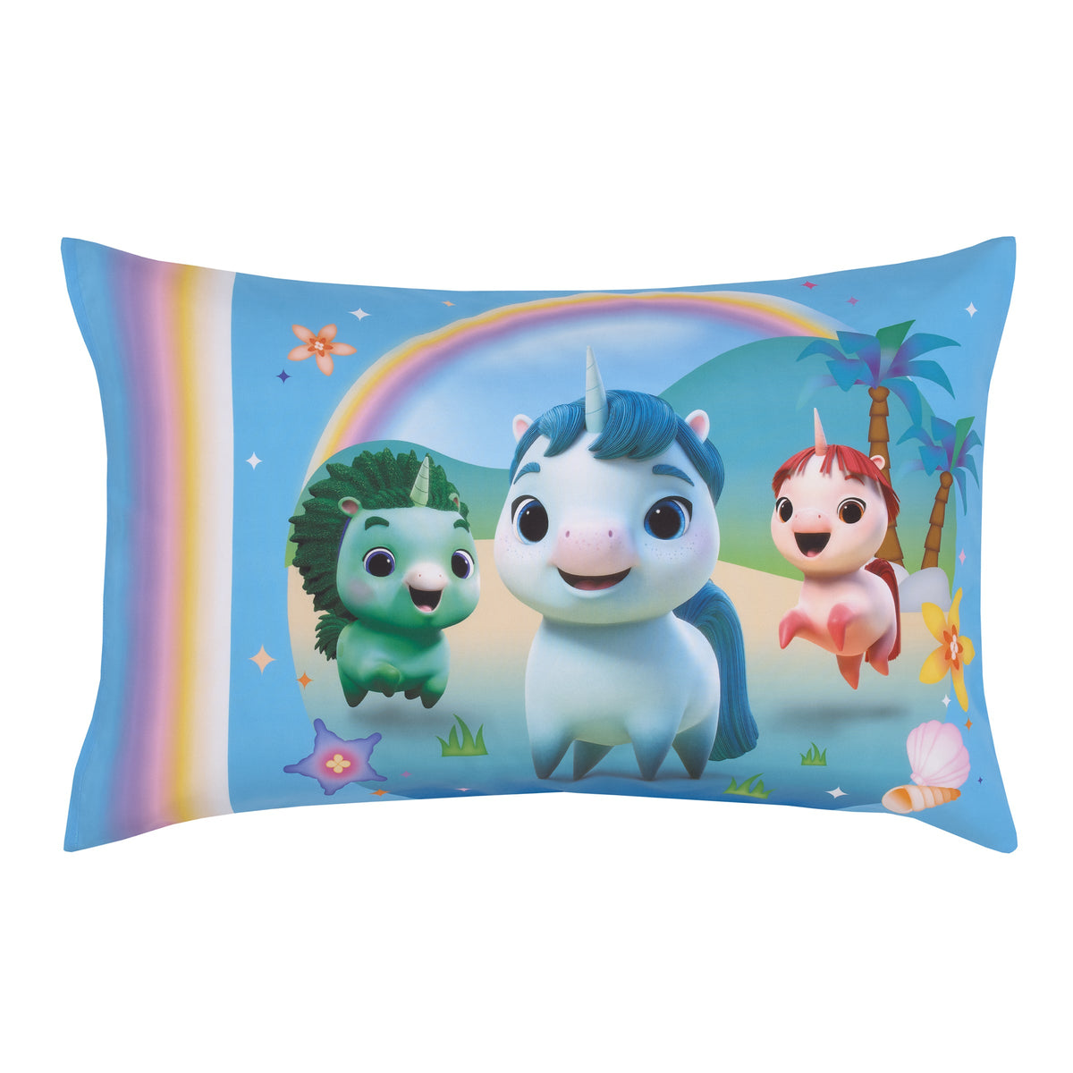 Not Quite Narwhal Make a Splash 4-Piece Toddler Bed Set
