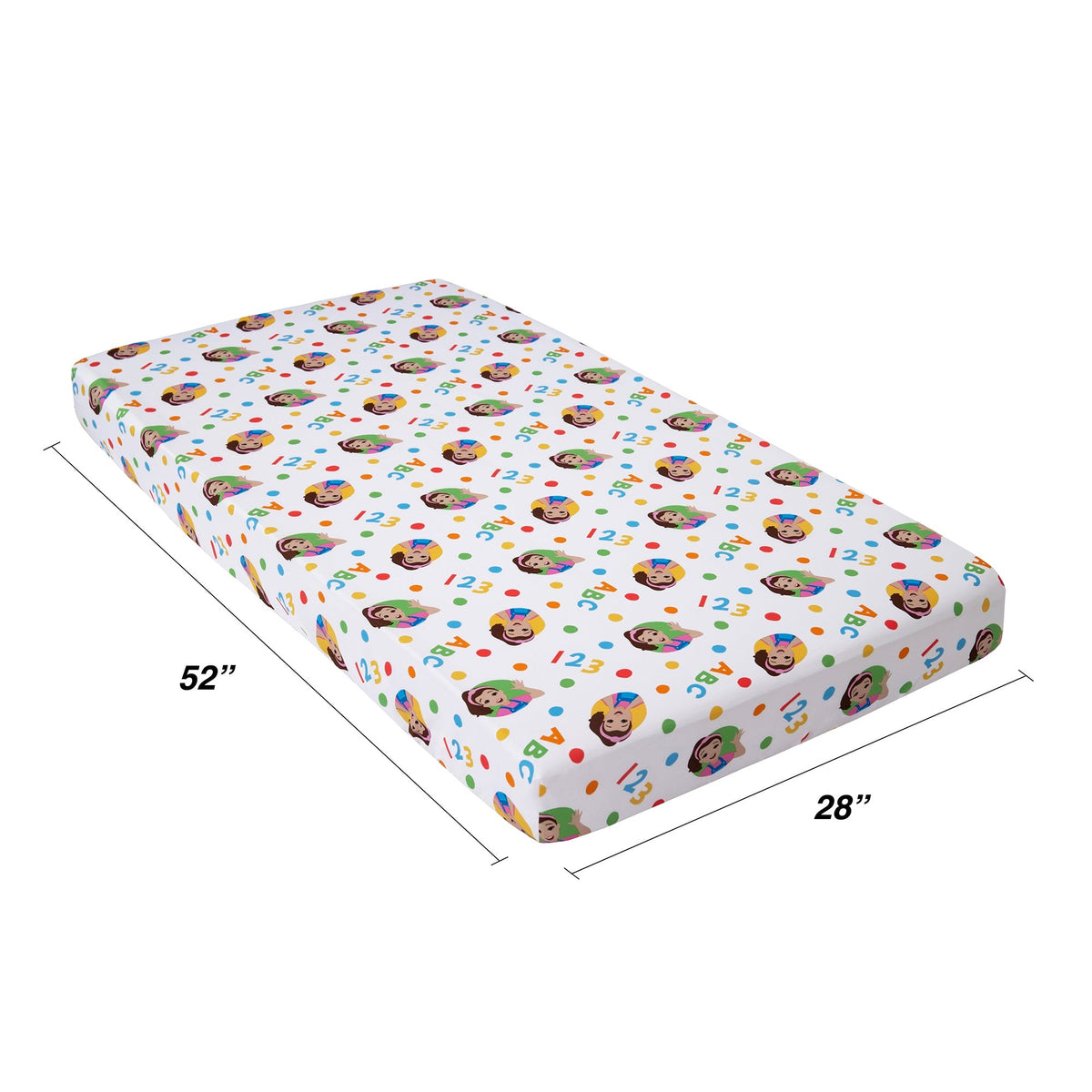 Ms. Rachel Fitted Toddler Sheets, 2-Pack