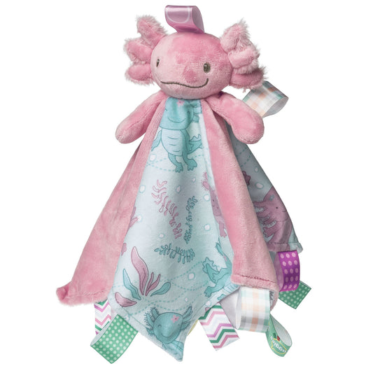 Taggies Lizzy Axolotl Character Blanket